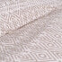 Фото #2 товара Комплект постельного белья сегодня TODAY - 240x200 см - 100% хлопок - Бежевый и белый