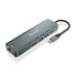 Фото #1 товара USB-разветвитель Aisens ASUC-5P011-GR Серый (1 штук)