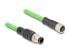Фото #2 товара Delock M12 Kabel A-kodiert 8 Pin Stecker zu Buchse PUR TPU 1 m - Cable - 1 m
