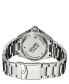 Men's Wall Street Silver-Tone Stainless Steel Watch 43mm