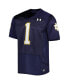 Фото #3 товара Men's #1 Navy Notre Dame Fighting Irish Premier Limited Jersey