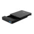 Фото #3 товара Lindy USB 3.0 SATA Enclosure 2.5'' - HDD/SSD enclosure - 2.5" - Serial ATA III - 5 Gbit/s - USB connectivity - Black