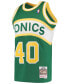 Фото #3 товара Men's Shawn Kemp Green Seattle Supersonics Hardwood Classics 1994-95 Swingman Jersey