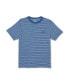 Фото #1 товара Men's Static Stripe Crew Short Sleeve T-shirt