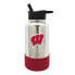 Фото #1 товара NCAA Wisconsin Badgers 32oz Chrome Thirst Hydration Water Bottle