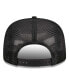 ფოტო #5 პროდუქტის Men's Black Los Angeles Dodgers Street Team A-Frame Trucker 9FIFTY Snapback Hat