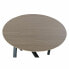 Фото #2 товара Вспомогательный стол DKD Home Decor 65 x 65 x 49,5 cm Чёрный Металл Деревянный Светло-коричневый