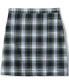 ფოტო #2 პროდუქტის Big Girls School Uniform Slim Plaid A-line Skirt Below the Knee