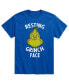 Фото #1 товара Men's Dr. Seuss The Grinch Face T-shirt