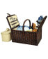 Buckingham Willow Picnic Basket with Service for 4