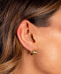 ფოტო #3 პროდუქტის Double Hollow Open Hoop Earring