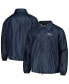 ფოტო #1 პროდუქტის Men's Navy Tampa Bay Rays Coach's Raglan Full-Snap Windbreaker Jacket