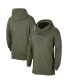 ფოტო #1 პროდუქტის Men's Olive Oregon Ducks Military-Inspired Pack Long Sleeve Hoodie T-shirt