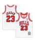 ფოტო #2 პროდუქტის Toddler Boys and Girls Michael Jordan White Chicago Bulls 1997/98 Hardwood Classics Authentic Jersey