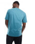 Lacoste branded front t-shirt in blue