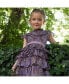 Child Serenity Floral Printed Chiffon Woven Dress