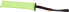 Фото #1 товара Dingo gryzak agility 8 x 15 cm czarny, rączka bungee - zielona - 15590