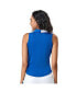 Фото #2 товара Women's Bellemere Collared Two-Tone Vest Top