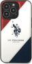 US POLO Etui US Polo do iPhone 14 Pro 6,1" biały/white Tricolor Embossed