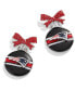 ფოტო #1 პროდუქტის Women's New England Patriots Ornament Earrings