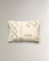 Cushion cover with geometric motifs