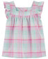 Фото #3 товара Baby Plaid Flutter Top 18M