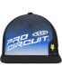 Фото #3 товара Men's Blue, Black Foyl Pro Circuit Adjustable Snapback Hat