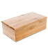 Фото #1 товара Хранение продуктов Relaxdays бамбуковая чайная коробка с 4 отделениями