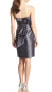 Фото #2 товара Платье женское Adrianna Papell без рукавов прямого кроя цвета гантметалл размер 10