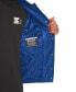 ფოტო #5 პროდუქტის Men's Classic-Fit Satin Varsity Bomber Jacket