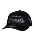 ფოტო #3 პროდუქტის Men's Black Charlotte Hornets MVP Team Script 2.0 Stretch-Snapback Hat