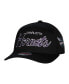 Фото #3 товара Men's Black Charlotte Hornets MVP Team Script 2.0 Stretch-Snapback Hat