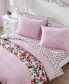 Фото #11 товара Blooming Roses 3-Piece Duvet Cover Set, King