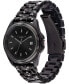 ფოტო #2 პროდუქტის Women's Greyson Black Tortoise Signature C Resin Watch, 36mm