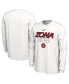 Фото #1 товара Men's White Arizona Wildcats On Court Long Sleeve T-shirt