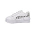 Puma Jada Roar Lace Up Toddler Girls White Sneakers Casual Shoes 386193-01