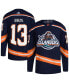 ფოტო #4 პროდუქტის Men's Mathew Barzal Navy New York Islanders Reverse Retro 2.0 Authentic Player Jersey