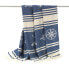 Пляжное полотенце Alexandra House Living Maca Синий 125 x 180 cm