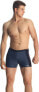 Фото #3 товара Плавки мужские трехцветные Aqua-Speed JASON (серый/черный/красный) 136 M/спортивные