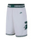 Фото #3 товара Баскетбольные шорты Nike Мичиган Стейт Спартанцы Ограниченная ретро-коллекция (белые) for мужчин