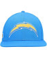 Фото #4 товара Men's Navy Los Angeles Chargers Logo Ii Snapback Hat