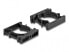 Delock 60488 - Cable holder - Plastic - Black