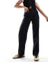 JJXX Mary high waisted tailored trousers in black