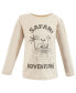 ფოტო #6 პროდუქტის Baby Boys Long Sleeve T-Shirts, Safari Adventure