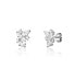 Small silver earrings studs SVLE1383XF6BI00