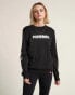 Hummel – Unisex-Sweatshirt in Schwarz