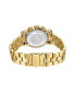 ფოტო #4 პროდუქტის Women's Laurel Diamond (1/10 ct.t.w.) 18k Gold Plated Stainless Steel Watch