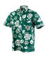 Фото #3 товара Men's Green Michigan State Spartans Floral Button-Up Shirt