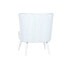 Кресло DKD Home Decor 73 x 67 x 85 cm Синий Деревянный Белый