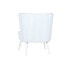 Armchair DKD Home Decor 73 x 67 x 85 cm Blue Wood White